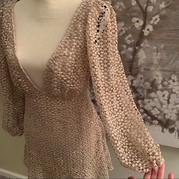 Free People Kaya Sequin Lace Dress - Picture 7 of 12
